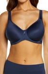 Wacoal Underwire Contour Bra In Black Iris