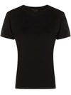 Moncler Rear-stripe Slim-fit T-shirt In Black