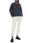 JAMES PERSE MÉLANGE CASHMERE AND SILK-BLEND HOODIE,3074457345626481691