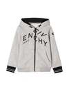 GIVENCHY GIVENCHY KIDS REFRACTED LOGO HOODED JACKET