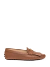 TOD'S TOD'S GOMMINO LOGO PLAQUE LOAFERS