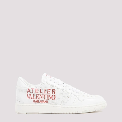 Valentino Garavani Valentino Atelier Shoes 08 San Gallo Edition Trainers In White