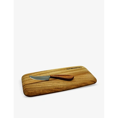 Paxton & Whitfield Cheese Board And Knife Set
