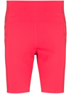 Girlfriend Collective Recycled Polyester-blend Biker Shorts In Pink