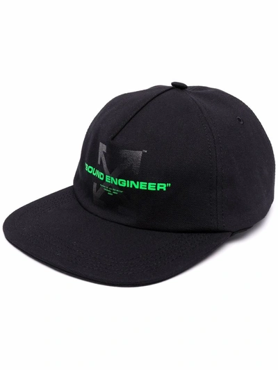 Off-white Off White X Pioneer Sound Engineering Baseball Cap In Black,green