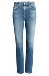 Ag Mari High Waist Slim Straight Leg Jeans In Spiritual