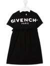 GIVENCHY LOGO-PRINT T-SHIRT DRESS