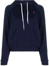 POLO RALPH LAUREN EMBROIDERED-LOGO HOODIE