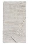 Nordstrom Hydro Ribbed Organic Cotton Blend Bath Towel In Grey Vapor