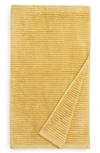 Nordstrom Hydro Ribbed Organic Cotton Blend Bath Towel In Yellow Cocoon