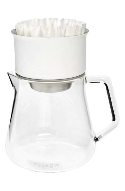 Fellow Mighty Stagg [x] Pour Over Set In Matte White