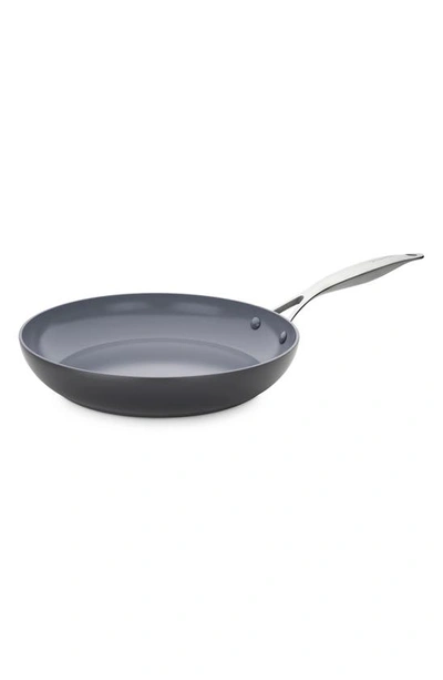 Greenpan Valencia Pro 11-inch Anodized Aluminum Ceramic Nonstick Fry Pan In Grey