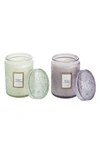 Voluspa Mini Jar Candle Duo In Multi