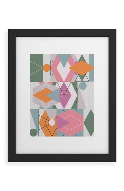 Deny Designs Graphic Framed Wall Art In Black Frame 13x19