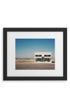 Deny Designs Irony In Black Frame 18x24