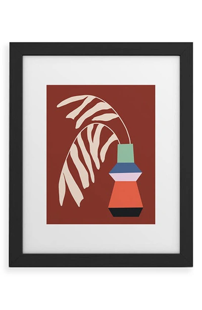 Deny Designs Quiet Art Framed Wall Art In Black Frame 13x19