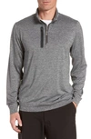 Cutter & Buck Men's Big & Tall Stealth Half Zip Sweatshirt In Elemental