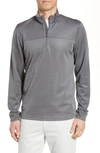 CUTTER & BUCK CUTTER & BUCK TRAVERSE REGULAR FIT STRIPE QUARTER ZIP PULLOVER,MCK00088