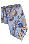 Nordstrom Paisley Silk Tie In Light Blue