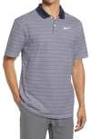 Nike Dri-fit Victory Polo Shirt In College Navy/ White