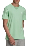Adidas Originals Essential Embroidered Logo T-shirt In Glory Mint