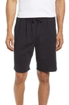 Nordstrom Stretch Knit Lounge Shorts In Black