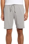 Nordstrom Stretch Knit Lounge Shorts In Grey Frost