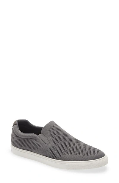 Nordstrom Neil Knit Slip-on Sneaker In Grey