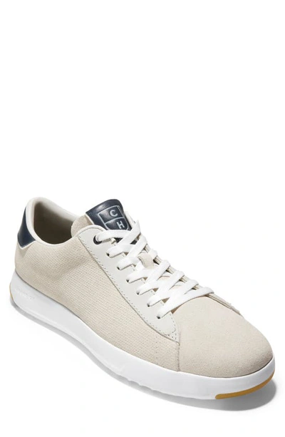 Cole Haan Grandpro Tennis Sneaker In Optic White/ Navy Ink