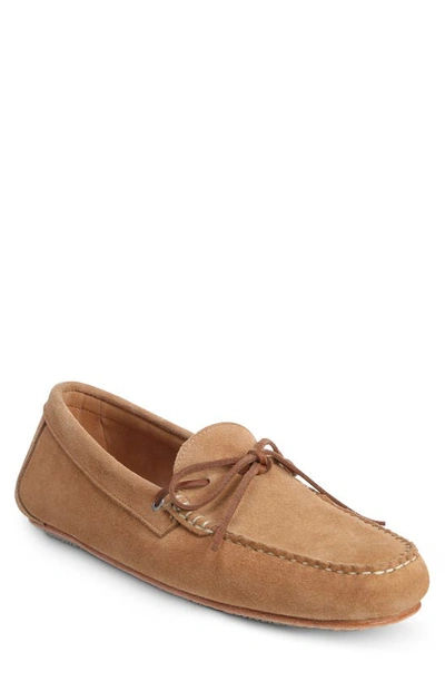 Allen Edmonds Supersport Moccasin In Camel