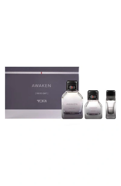 Tumi Awaken [08:00 Gmt]  Eau De Parfum Spray Set $220 Value