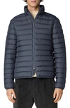 Save The Duck Lewis Water Repellent Puffer Jacket In Grey