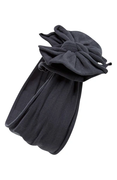 Baby Bling Fab-bow-lous Headband In Smoke