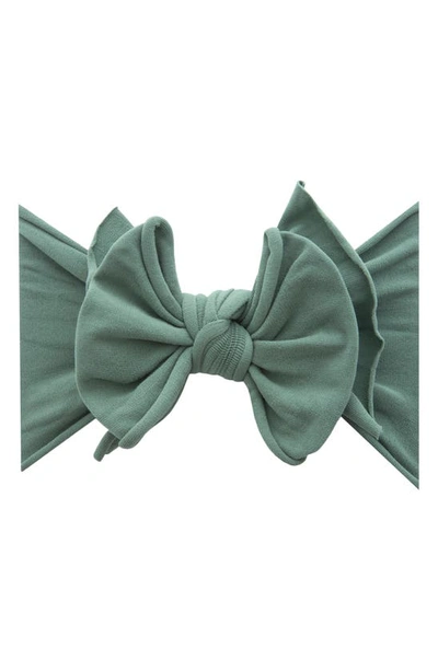 Baby Bling Fab-bow-lous Headband In Fern