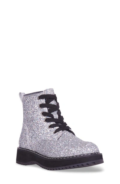 Steve Madden Kids' Tory Boot In Silver