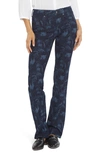 Nydj Marilyn Straight Leg Jeans In Bishop Floral Multi