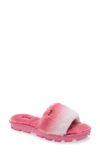 Ugg Cozette Genuine Shearling Slipper In Pink Gradient