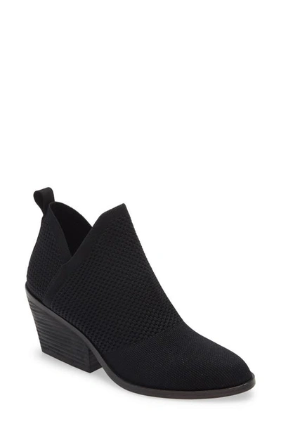 Eileen Fisher Clever Knit Bootie In Black