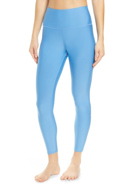 Alo Yoga Airlift High Waist 7/8 Leggings In Caf Blue