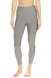 Alo Yoga Airlift High Waist Leggings In Shadow Grey