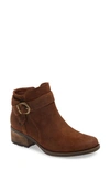 Born Morocco Bootie In Rust Distressed Leather