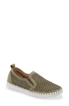 Ilse Jacobsen Tulip Slip-on Sneaker In Army