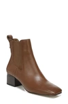 Franco Sarto Waxton Womens Zipper Ankle Boots In Hazelnut