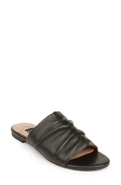 Zac Zac Posen Yana Slide Sandal In Black Leather