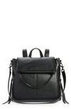 Aimee Kestenberg No Bs Leather Backpack In Black W Shiny Black