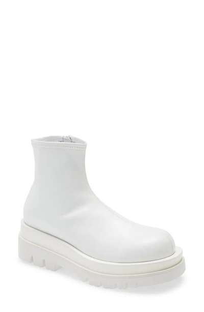 Jeffrey Campbell Tanker Boot In White