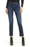 Ag Womens 5 Years Entropy Ex-boyfriend Slim-fit Mid-rise Jeans 24 In 5 Years Network