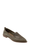Bueno Blazey Pointed Toe Flat In Sage Leather