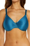 Chantelle Lingerie C Magnifique Nouveau Full Coverage Underwire Bra In Myrtle Blue