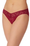 Hanky Panky Signature Lace Vikini In Dark Pomegranate